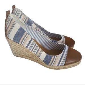 G. H. Bass Kaitlyn Espadrille Wedge Shoes 7M